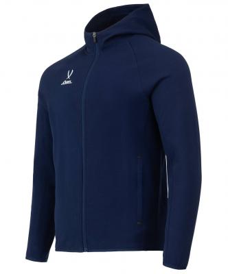 Худи на молнии ESSENTIAL Athlete Hooded FZ Jacket, темно-синий