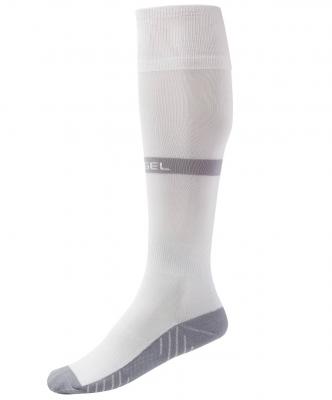 Гетры футбольные JÖGEL CAMP ADVANCED SOCKS 00, белый/серый