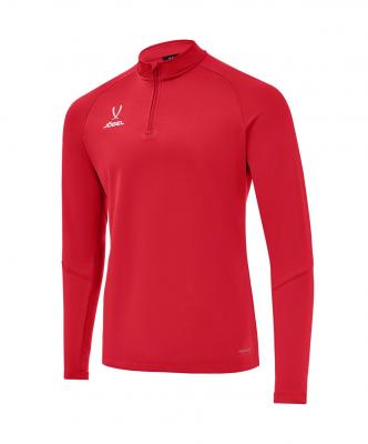 Джемпер тренировочный JÖGEL PREMIER PerFormDRY Training 1/4 Zip Fleece Top, красный
