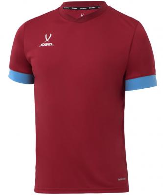 Футболка игровая DIVISION PerFormDRY Union Jersey, гранатовый/голубой/белый