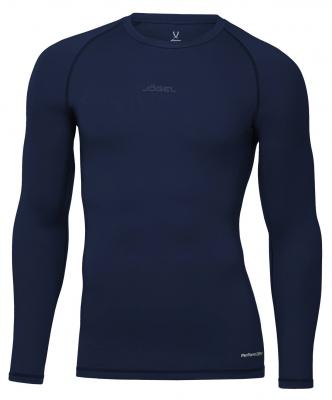 Футболка компрессионная с длинным рукавом Jögel PerFormDRY Baselayer Tee LS 2, темно-синий