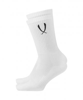 Носки высокие ESSENTIAL High Cushioned Socks 2, белый, 2 пары