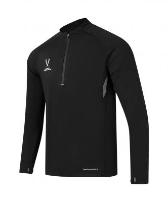 Джемпер ветрозащитный JÖGEL PREMIER PerFormPROOF 1/4 Zip Wind Top, черный